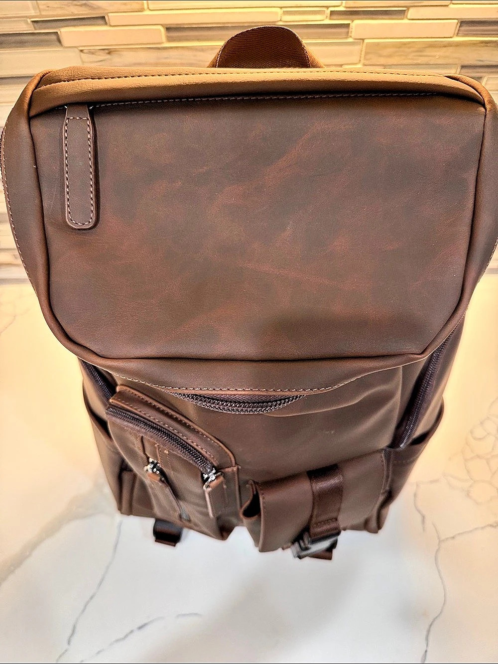Brown Backpack - Picture 5 of 6